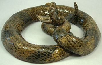 Pottery snake